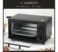 HOMCOM Mini Oven 230 W 9 L