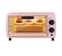 Mini Oven Adjustable Temperature Minute Timer | Three-Layer Baking Position | Full Automatic Electric Oven for Cake Bread Baking with Accessories
