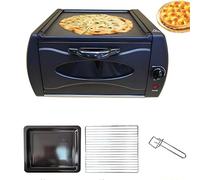 Mini Oven Lahmacun Manakish Naan Bread Maker Pizza Oven Tandoori with Hot Top Plate - Mini Pizza Chapati roti maker for Home and Takeaways Electric Tandoor Round Door