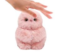 Mini Owl Plush Charm, Cute Electric Stuffed Robot Pendant, Plush Owl Robot Purse Pendant For Women Men Kid Boys Girls Teens Adults Wife Girlfriend Living Room Bedroom Shelf Table Study, Adorable