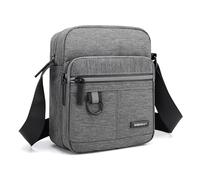 Mini Oxford Cloth Messenger Bag for Men Small Shoulder Satchel Crossbody Bag with Adjustable Strap - Compact Daily Organizer for Phone, Wallet, Travel, Commuting, Casual Business Outdoor Use