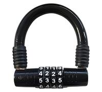 Mini Padlock 4 Digit Shackle D-Lock Combination Shed Bikes Scooter Sheds Luggage