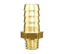 Mini Pagoda Pipe Fittings Male Metric Thread M5 M6 M8 Brass 4 5 6 8 mm Barb Hose Leather Tube Trachea Connector(6mm to M6x1)