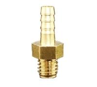 Mini Pagoda Pipe Fittings Male Metric Thread M5 M6 M8 Brass 4 5 6 8 mm Barb Hose Leather Tube Trachea Connector(4mm to M6x1)