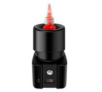 Mini Paint Mixer, Electric Paint Shaker with Large Suction Cup, Digital Battery Level Display and 1-Min Timer, for Hobby Acrylic Paints, Nail Polish, Pigment