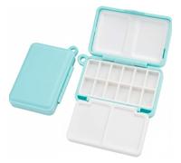 Mini Paint Palette Box with Lid, Portable 12-Slot Watercolour Mixing Tray for Travel Painting, Compact Wet Palette Tin for Acrylic, Gouache & Kids’ Art Projects(Light Blue)