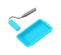 Mini Paint Roller Set - For woodworking glue; applies glue quickly and evenly; reusable glue roller; home painting tool set for home renovation