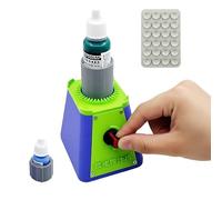 Mini Paint Shaker Mixer for Model Paints丨with Stepless Speed Regulation & Micro-Eccentric Design & Non-slip Base, Vortex Mixer for 19/25mm Paint Bottles