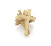 Mini Palm Crosses by African Palms (25) -Pack of 25 Mini Palm Crosses