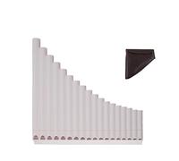 Mini Pan Flute 16 18 Pipe Beginner Teaching Performance Dedicated Adult Easy To Learn Pan Flute C Key(18 white 3)