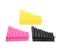 Mini Pan Flute 8 Hole for Plastic Pan Flute Musical Instrument Tubes Early Music Education Yellow Mini Pipes Whistle