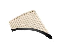 Mini Pan Flute Bent Pan Flute Instrument 16 18 Pipe C Key Professional Performance Beginner(16 beige)