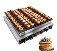 Mini Pancake Maker, 1700W Electric Pancake Machine for Home or Commercial Use, 50 Holes Non-Stick Pancake Pan, Easy to Clean, 1.77 Inch Mini Pancakes