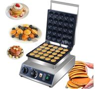 Mini Pancake Maker,1750W Commercial Maker with Intelligent Control,25 Pieces,43 mm Diameter,for Bakeries Restaurants
