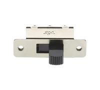 Mini Panel Slide Switch, Miniature Panel Mount switches DPDT 2 Position 6 Terminals, ON OFF Solder Lug 6pins, Toggle Switch 0.5A amps 50V (Pack of 1) for DIY electronics, robotics, model making