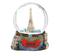Mini Paris Effiel Tower Snow Globe 2.5 Inches
