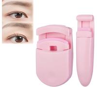 Mini Partial Plastic Eyelash Curler, Portable Travel Eyelash Curler, Wide-Angle Long-Lasting Partial Professional mini Eyelashes, Suitable for All Eye Shapes, Professional Travel Makeup Tools