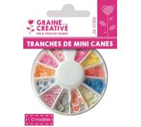 Mini Pastel Flower Canes