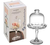 Mini Patisserie Mini Glass Footed Cake Stand (Flower Design)