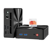 Mini PC, 1 Year Office 365, Intel 4-Core N100 Processor (Beat i3-1115G4), 16GB RAM 512GB SSD, Mini Desktop Computer Windows 11, 4K Dual Display, HDMI/DP/WiFi/BT/Micro PC for Home Business Students