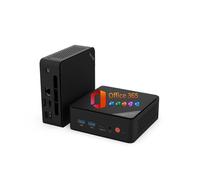 Mini PC, 1 Year Office 365, Intel Pentium Gold 6500Y (up to 3.4GHz), 16GB RAM 256GB SSD, Windows 11 Desktop Computer for Home Office Business Students, Triple 4K Display via USB-C/HDMI/DP