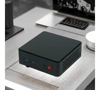 Mini PC 16GB RAM 512GB M.2 SSD, pre-installed Windows 11 Professional, portable computer, supports three displays synchronous/asynchronous. 4K UHD, WiFi, Bluetooth, VESA/home/business/gaming mini PC