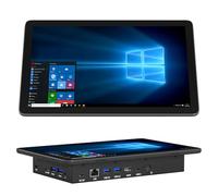 Mini PC Computer Mini Desktop PC Win 11 N5095, Mini-pc with Touchscreen 11.6 Inch, 8GB RAM, 128GB eMMC, Dual 4K Screen Display HDMI2.0 & Type-C3.1, Dual RS232, WiFi5, BT5.0, LAN RJ-45