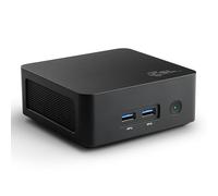 Mini PC CSL Narrow Box Black Windows 11 Home, Intel N100 4X 3400 MHz Turbo Clock, 500 GB M.2 SSD, 8 GB DDR4 RAM, Intel UHD Graphics, HDMI 2, USB 3.2, BT 5.2, AX WLAN