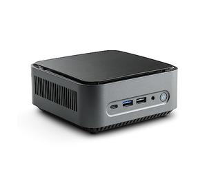 Mini PC CSL Narrow Box Core i3 Windows 11 Pro, Intel Core i3-N305 8X 3800MHz Turbo Cycle, 1000GB M.2 SSD, 32GB DDR4 RAM, Intel UHD Graphics, HDMI 2, USB 3.2, BT 5.2, DisplayPort, Dual WiFi