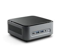 Mini PC CSL Narrow Box Premium Windows 11 Pro Fanless, Intel N200 4X 3700MHz, 1000GB M.2 SSD, 16GB DDR4 RAM, Intel UHD Graphics, HDMI 2, USB 3.2, BT 5.2, DisplayPort, Dual WiFi