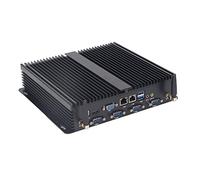 Mini PC, Dustproof Industrial Computer Fast Heat Dissipation Dual Display Fully Enclosed 110-240 V for Automation (I5-7200U)