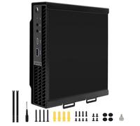 Mini PC Mount Compatible with Dell OptiPlex Micro Form Factor Case, Wall VESA and Under Desk Mount Fits MFF 3040,3046,3050,3060,3070,3080,5050,5060,5070,7040,7050,7060, 7070 and More