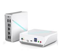 Mini PC Pocket PC Mini Desktop Compute Intel 12th Gen Alder Lake N100 Mini Desktop 16GB DDR5 RAM 512GB SATA3 M.2 SSD 4K Dual Display/2*HDMI/WiFi 6/BT5.2/Dual Gigabit Port for Home Office