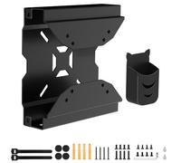 Mini PC VESA Mount for Lenovo with Pen Holder, Mini PC Wall VESA and Under Desk Mount or Mounting to Monitor Arm Mount for Lenovo ThinkCentre M910Q M900 M720Q M700 M600 M710Q M715Q Tiny Mounting Stand
