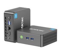 Mini PC Win 11 N150 GMKtec G3 Plus Intel processor N150(3.6GHz, beat N100), 16GB DDR4 RAM 512GB PCIe M.2 NVMe SSD, Mini Computer with 4K Dual HDMI Display/4x USB3.2/WiFi 6/BT5.2/RJ45 Ethernet