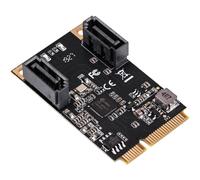 Mini PCIe Card - Mini PCIe Gen 3.1 - SATA 2 Ports - MPCIe - JMB582