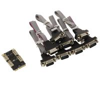KALEA-INFORMATIQUE Mini PCIe MiniPCIE card 8 COM RS232 DB9 serial ports with EXAR XR 17V358 Chipset - mPCIe UART