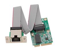 Mini PCIe Gigabit Ethernet Card, VLAN Tagging, Full Half Duplex, Wide Compatibility, for ME, 2000, XP, 7, 8, 10, OS X Laptop 10.4.X