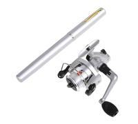 Mini Pen Fishing Rod, Portable Rotating Wheel Design, Pocket Fishing Gear For Outdoor Fishi Fishing, Lightweight Winter Mini