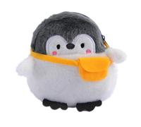 Mini Penguin Coin Purse,Penguin Messenger Plush Coin Purse Wallet,Cartoon Animal Change Cash Purse Shape Me Bag,Small Zipper