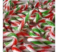MINI PEPPERMINT CHRISTMAS CANDY CANES 500g (approx. 100 PCS)