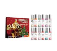 Mini Perfume Advent Calendar Women, Perfume Advent Calendar Women, Pheromone Perfume Woman, 12-Piece Eau de Parfum, Long-Lasting Fragrance, Suitable for Dates