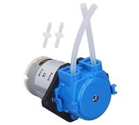 Mini Peristaltic Pump Small Liquid Dosing Pump 5W 60ml/min Snap in Design Aquarium Laboratory Devices (12V)