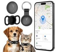 Mini Pet Tracker for Cats and Dogs, Smart GPS Cat Tracker, No Monthly Fee | No SIM Required, Compatible with iOS/Android, Global Tracking Device for All Cats Dogs and All Collars