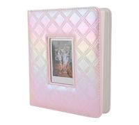 Mini Photo Album Book for 2x3 Inch Films, 288 Pockets Small Album for Instant Camera 12 11 and More, PU Leather Cover Album Photo Book (Colorful Rose)