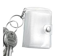 Mini Photo Album Keychain- 5x3.5cm 2-Inch,Custom Key-Chain with Picture,Personalized Leather Mini Photo Album Keychains |Picture Keychain for Kids Adults Men