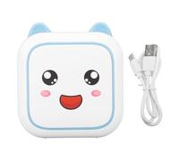 Mini Photo Printer, Cute Design Portable Quick Printing Remote Mobile Thermal Printer for Flashcards Journal Photos Notes (Blue)
