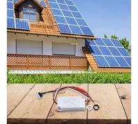 Mini Photoelectric Sensor Switch Intelligent Light Control Rainproof for Outdoor Garden Street Lighting Automation System