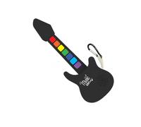 Mini Piano Guitar Beginner Special Electronic Music Keychain Instrument for Learning Music While Exploring Joyful Notes Journey (D, One Size)