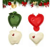 Mini Pie Molds, Hand Dough Presser Mini Pocket Pie Molds,Party Potluck Hand Pi-e Mold,Fall Thanksgiving Christmas Apple Pumpkin Hands Pie-Maker